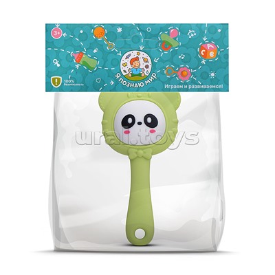 Грызунок "Веселые зверята" в пакете