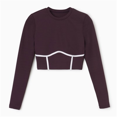 Рашгард женский Mark Formelle, сливовый, размер 44 (S)