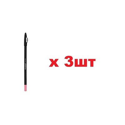 JEANMISHEL Карандаш для губ с точилкой тон 03 розовый перламутровый 3шт