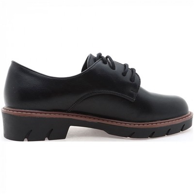 M152-1A черн Туфли закрытые для девочек (34-38)/6