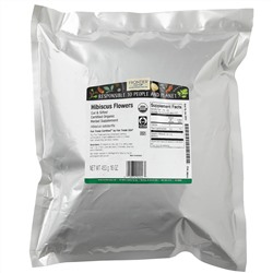 Frontier Natural Products, органические нарезанные и просеянные цветки гибискуса, 453 г (16 унций)