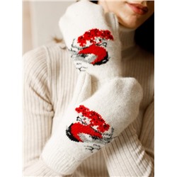 Взрослые варежки