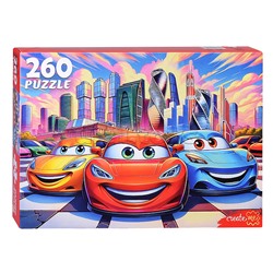 Пазлы 260 "Городские машинки"