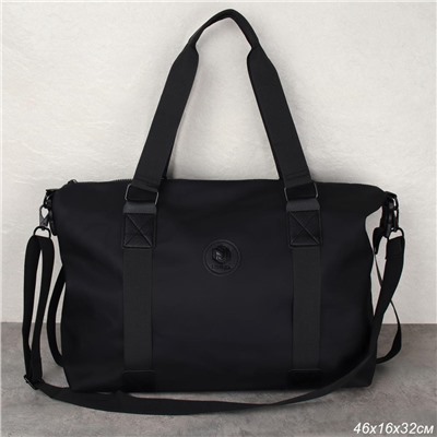 Сумка дорожная 46x22x26 см / BAG-3001/1 /уп 20/черная