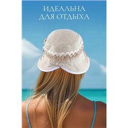 Шляпа женская льняная №GL423