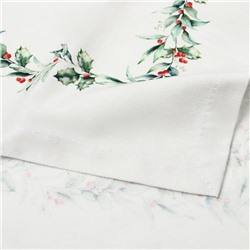 Дорожка на стол Этель Christmas collection 30×70 см, 100% хлопок, саржа 190 г/м², белая