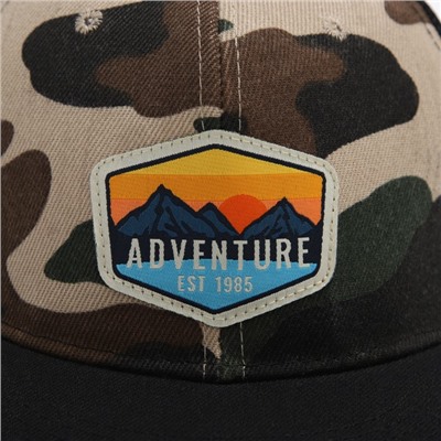 Кепка мужская с прямым козырьком Adventure, сетка, р-р 56