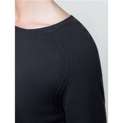 Джемпер тонкой вязки из хлопка с кашемиром