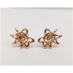 Серьги с кристаллами Swarovski