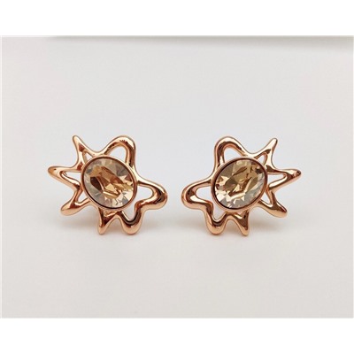 Серьги с кристаллами Swarovski