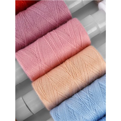 Нитки «Радуга», 40ЛШ, 150 м, набор 24 шт., разноцветные