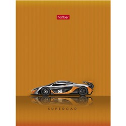 Записная книжка А6  32л клетка "Гоночные авто" глянц.лам (090684) Хатбер