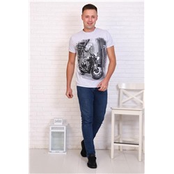 Футболка 24858 (Серый меланж)