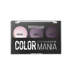 Тени 3-хцветные COLOR MANIA 37