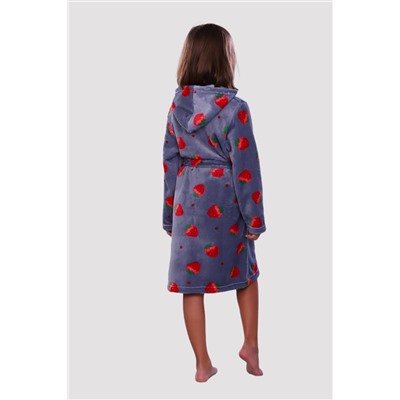 Пушинка - халат клубнички