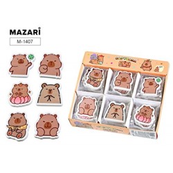 Ластик фигурный "КАПИБАРА" термопластичная резина M-1407 Mazari