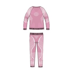 Термокомплект трикотажный для девочек: брюки, толстовка