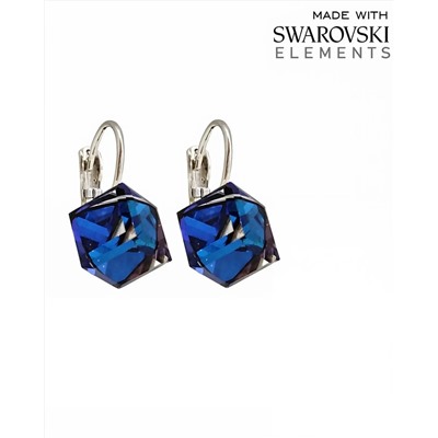 Серьги с кристаллами Swarovski