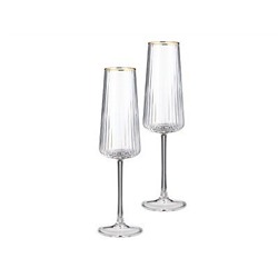 Нвбор бокалов для шампанского 250мл, 2шт, PERFO стекло,  Lefard, п/уп