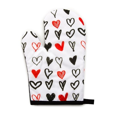 Варежка «Этель» Love Life «Сердечки», 26×16 см, 100% п/э