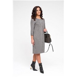 Платье АДРИАНА (Песочная клетка)