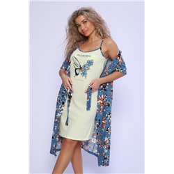 Пеньюар 59202 (Голубой)