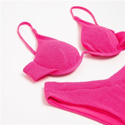 Купальник раздельный бельевой женский MINAKU, размер 46, розовый