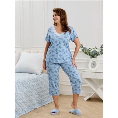Пижама Канна-2 (Голубой)