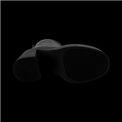 Ботинки из натуральной кожи на меху РМ-094-1 черные