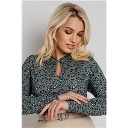 Блузка женская  1993/102/Бирюзовый