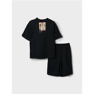 Комплект трикотажный для мальчиков: джемпер (футболка), шорты