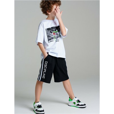 Комплект трикотажный для мальчиков: фуфайка (футболка), шорты