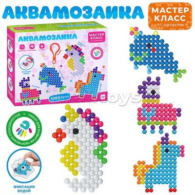 Мозаика-аква "Единорожка" в коробке