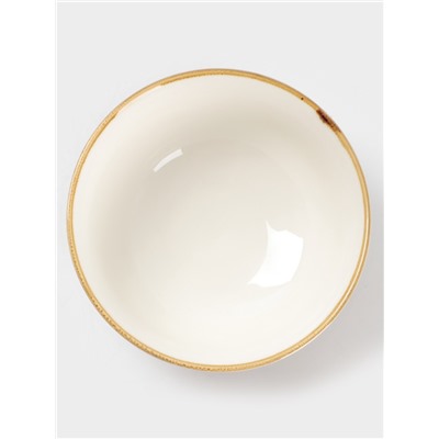 Салатник Magistro «Церера», 650 мл, 15×7.5 см, фарфор, коричневый