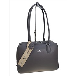 Женская сумка из искусственной кожи, цвет серый