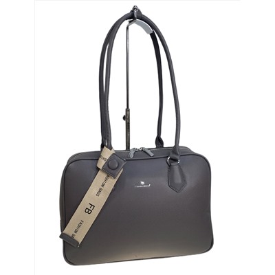 Женская сумка из искусственной кожи, цвет серый