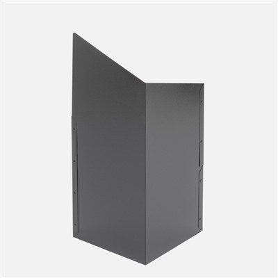Подставка для зонтов «Линии» черная, 25.2×25.2×60 см