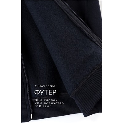 Теплый детский костюм из футера трехнитки с начесом Happyfox