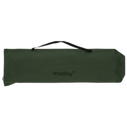 Раскладушка maclay, складная, 184 х 59 х 40 см, до 120 кг, цвет зелёный