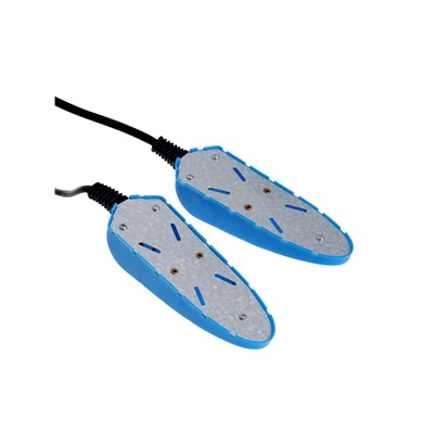 Сушилка для обуви LSO-08, 11 см, детская, 10 Вт, индикатор, синяя