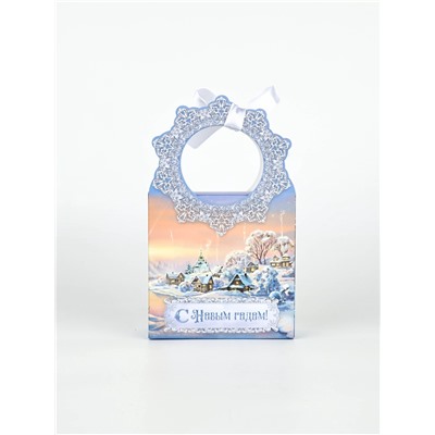 Набор подарочных коробок, 3 шт., «С Новым годом», 12×21×5 см