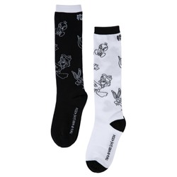 Гольфы трикотажные для девочек, 2 пары в комплекте