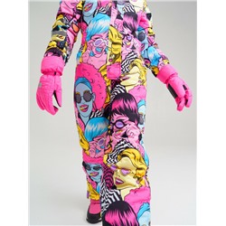 Перчатки текстильные для девочек