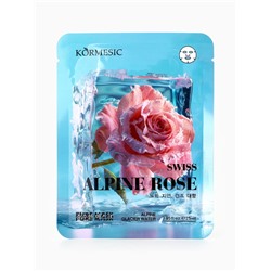 Маска тканевая для лица KORMESIC «Альпийская роза», увлажняющая, 25 мл