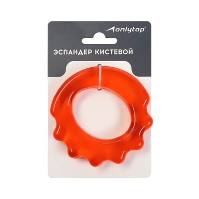 Эспандер кистевой ONLYTOP, 30 кг, 9 см, цвета МИКС