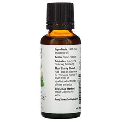 Now Foods, Эфирное масло атласского кедра, 30 мл