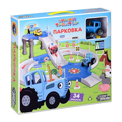 Парковка 1 Трактор "Синий трактор"