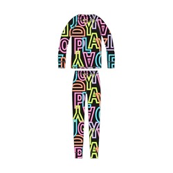 Термокомплект трикотажный для девочек: брюки, толстовка