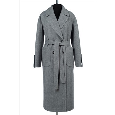 01-12231 Пальто женское демисезонное (пояс)