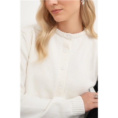 Женский вязаный кардиган на пуговицах Happyfox